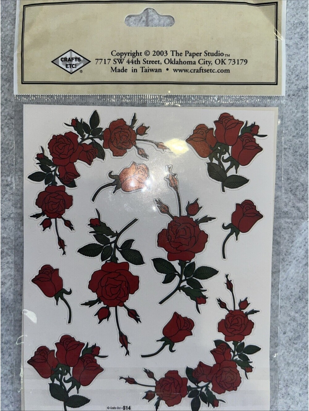 Stick-a-Bilities Roses By Paper Studio - Picture 2 of 2